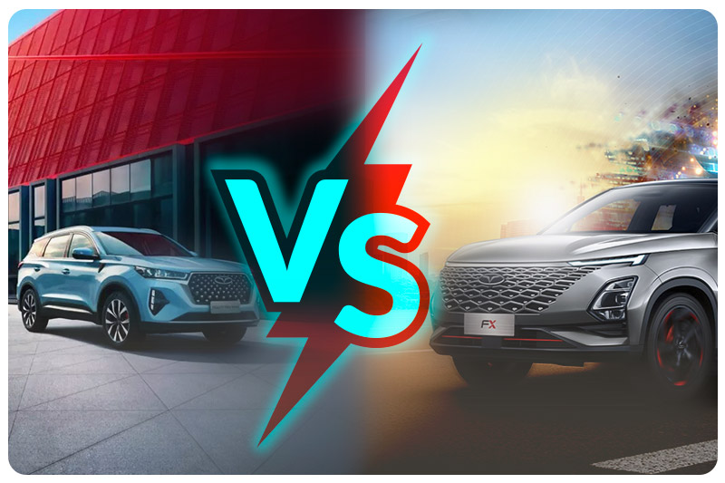 مقایسه فونیکس FX با تیگو 7 پرو مکس | نبرد جذاب کراس‌اورهای پرمیوم